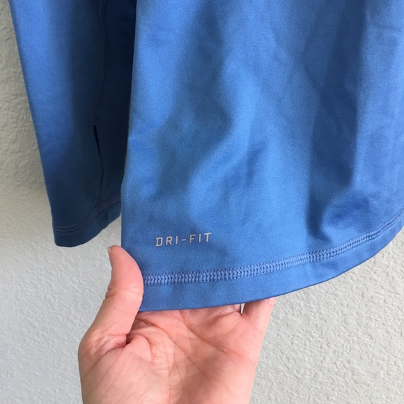 Nike Dri-Fit Periwinkle Pullover Athletic Jacket - Picture 2 of 7
